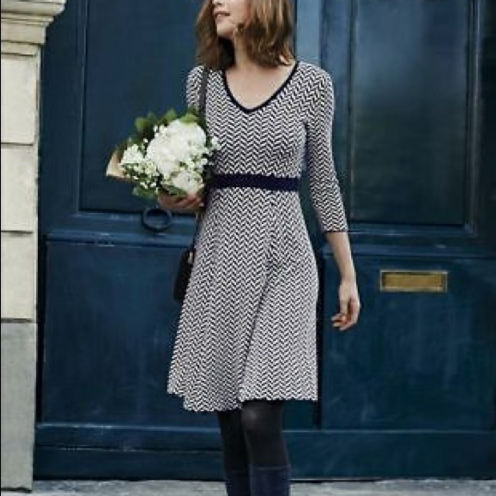 Boden Lucinda sweater dress sz 6